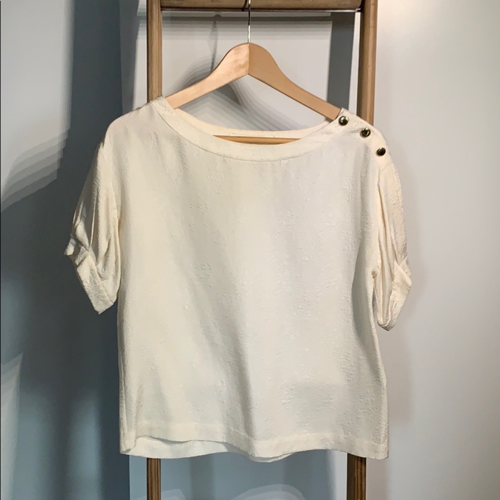 3.1 Phillip Lim off white silk shirt